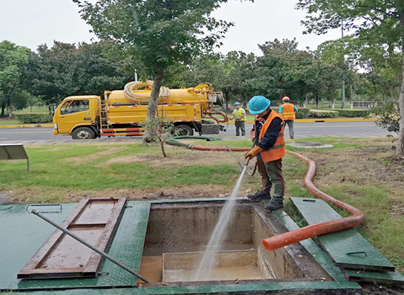 延吉化油池清理